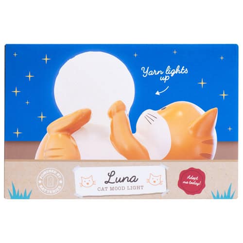 Luna the Cat Mood Light - Fizz Creations